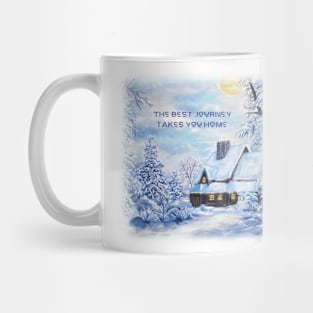 The Best Journey Takes You Home Mug